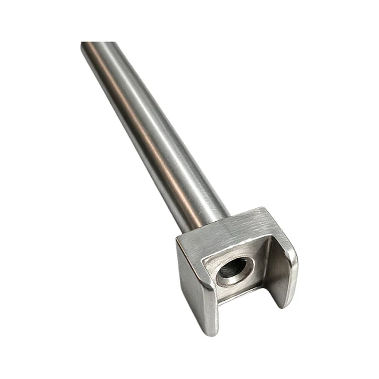 U Shaped Fork End Shaft Steel Clevis Rod With Pin Hole