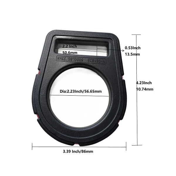 Heavy-Duty 23KN D Ring Safety Harness Fall Protection with Protective Cover